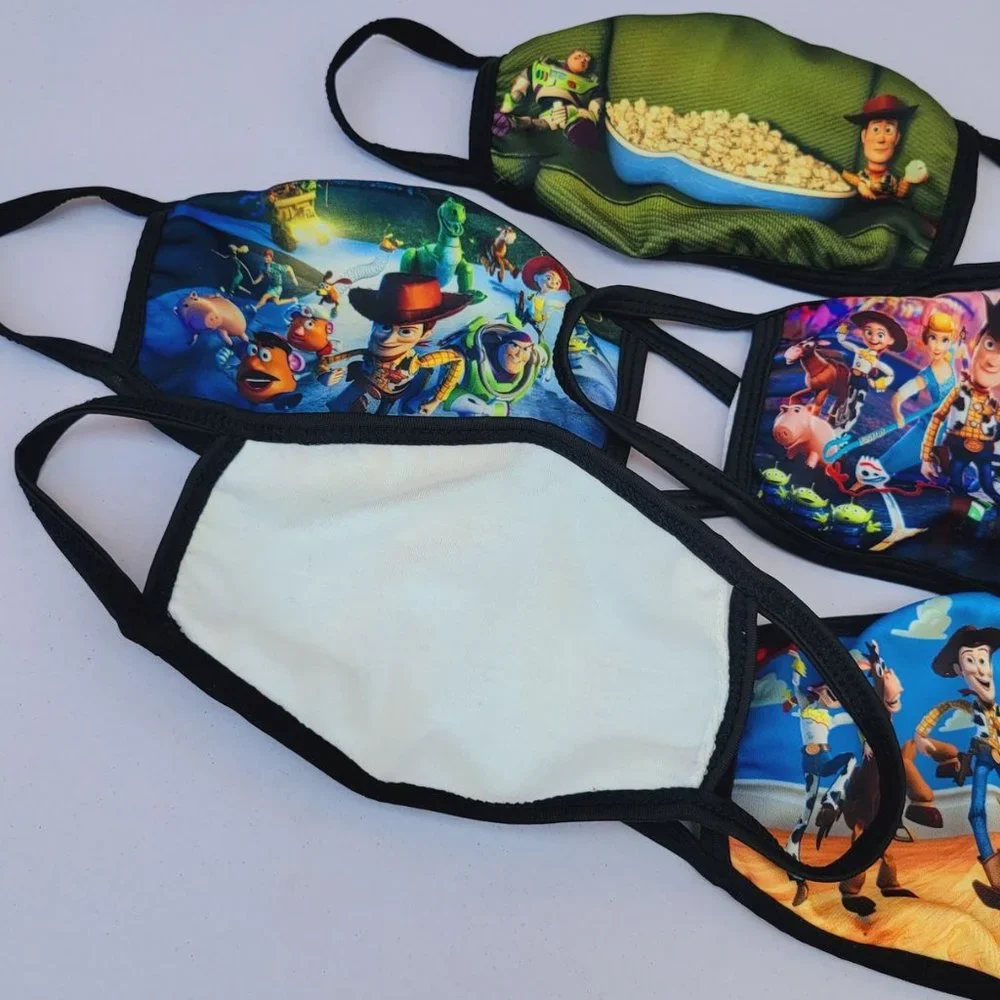 5 Pack Toy's Story Kids Pattern Face Masks